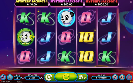 Booming Games Astro Pandas